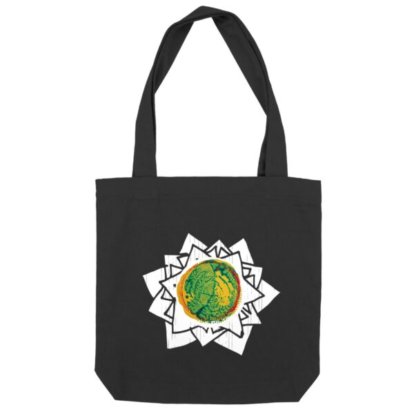 "Planet Mandala" Recycled Tote bag