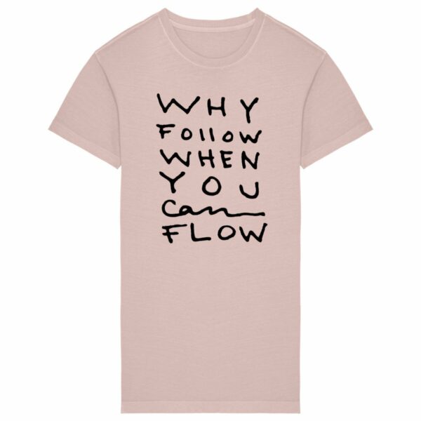 "Why Follow" Oversized T-shirt Dress