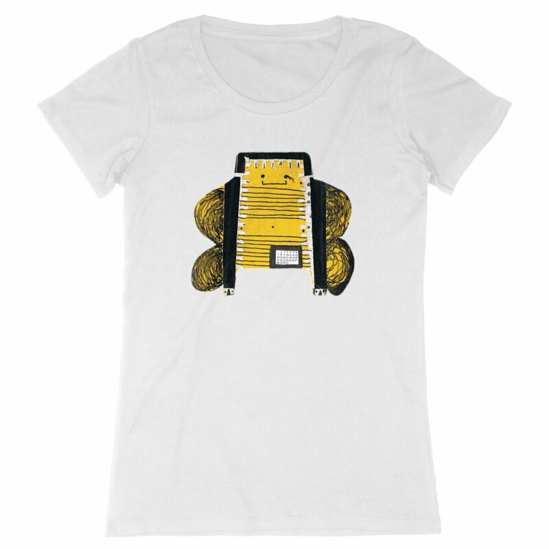 "Cigi Pal Bee" Fitted T-shirt