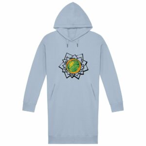 "Planet Mandala" Hoodie Dress