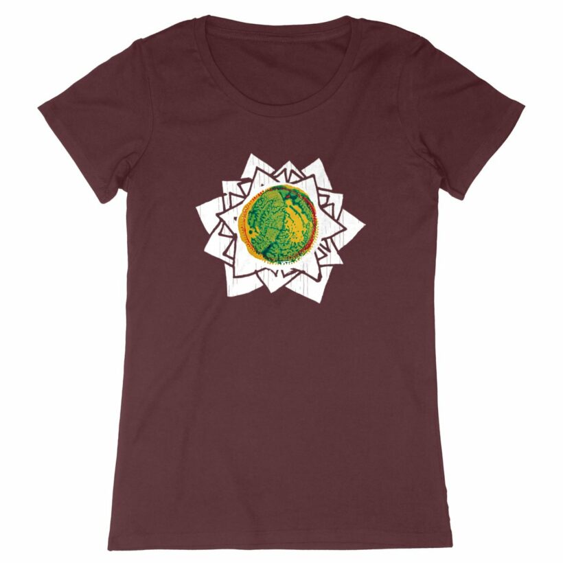 "Planet Mandala" Fitted T-shirt