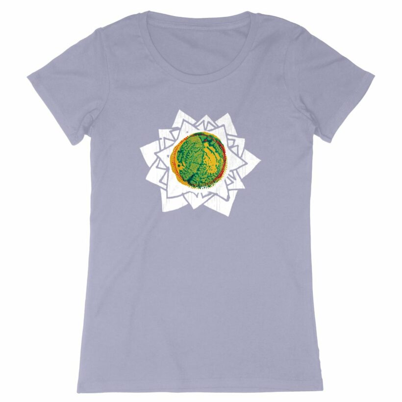 "Planet Mandala" Fitted T-shirt