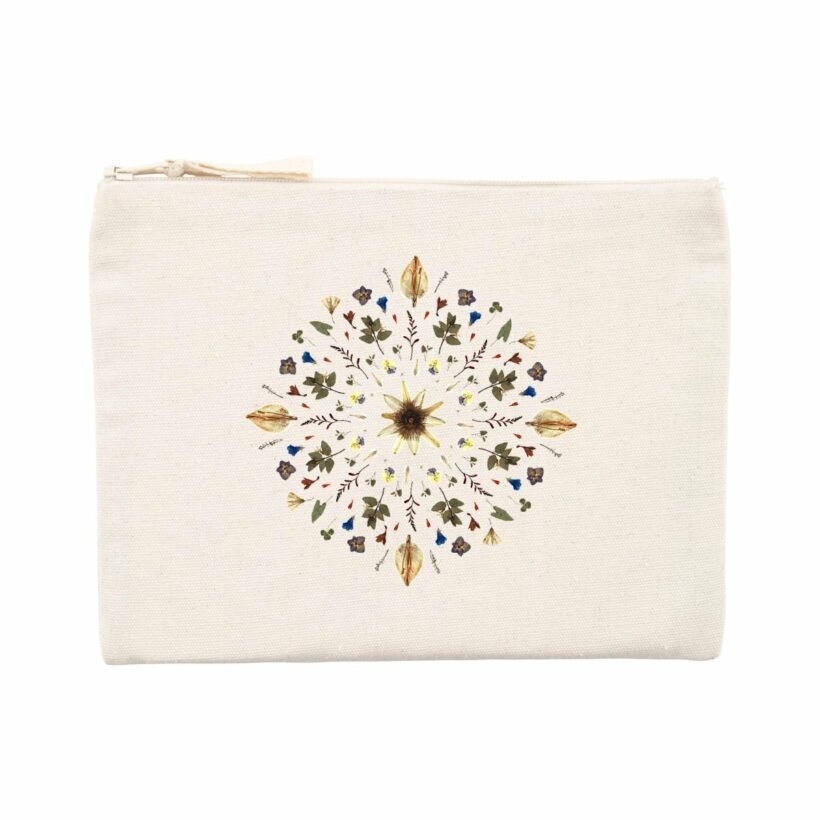 "Flower Mandala" Pouch