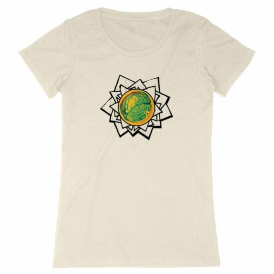 "Planet Mandala" Fitted T-shirt