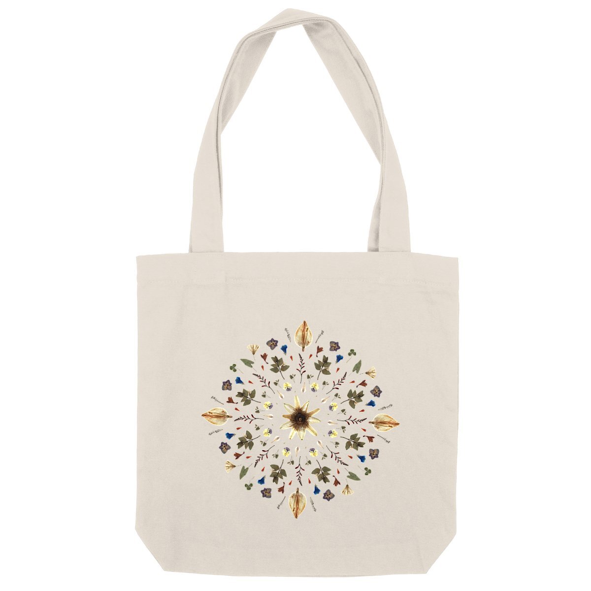 "Flower Mandala" Tote Bag