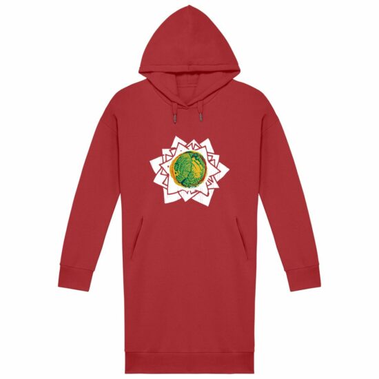 "Planet Mandala" Hoodie Dress