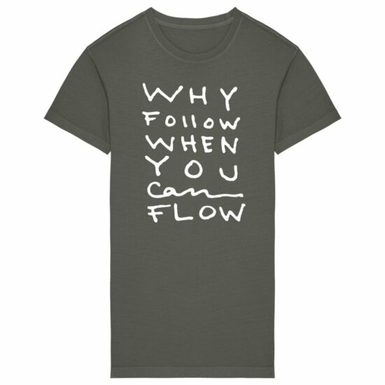 "Why Follow" T-shirt Dress