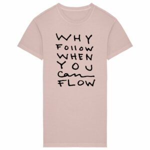 "Why Follow" Oversized T-shirt Dress