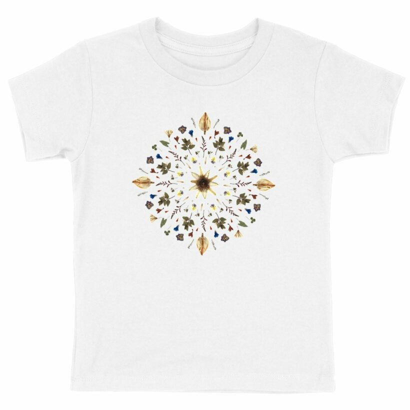 "Flower Mandala" Child Tshirt