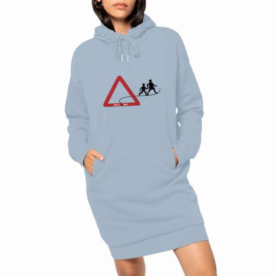 "Walk A Way" Hoodie Dress