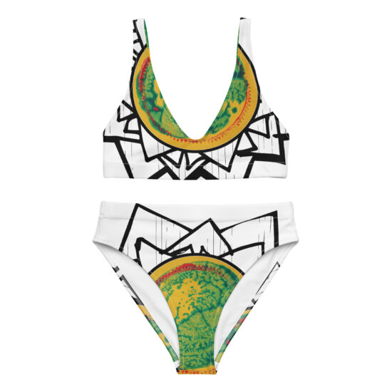 Distant Planet – Recycled High-Waisted Bikini