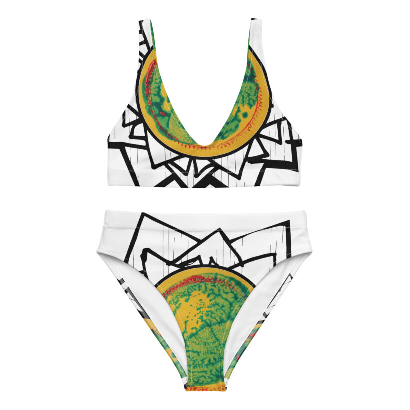 Distant Planet – Recycled High-Waisted Bikini