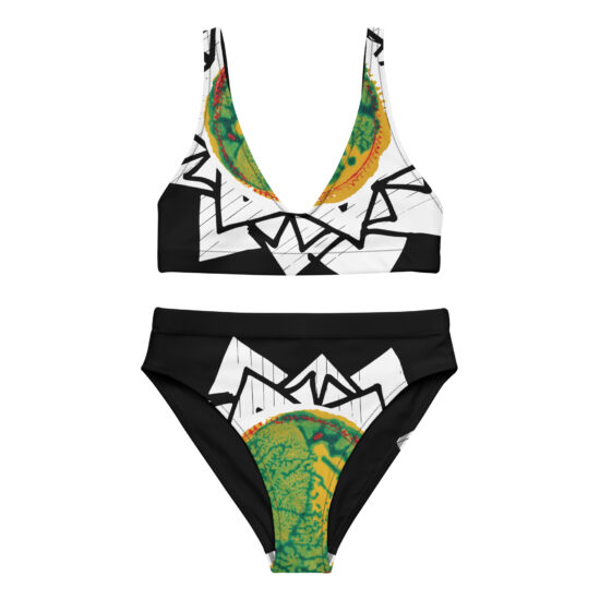 Distant Planet - Recycled high-waisted bikini