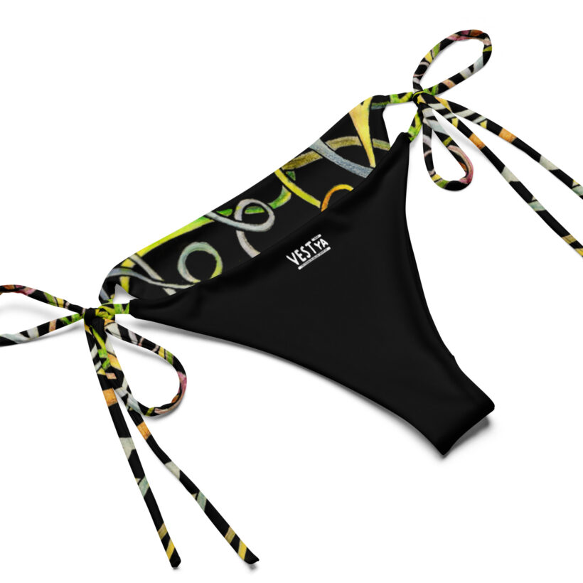 Intertwined Rainbow - Recycled String Bikini - Image 5