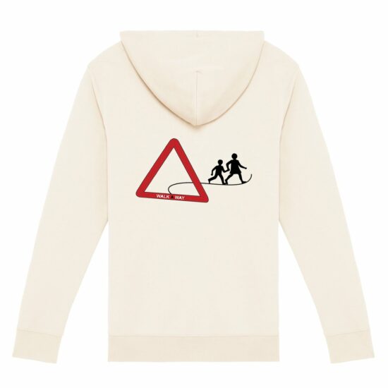 "Walk a Way" Zipped Hoodie