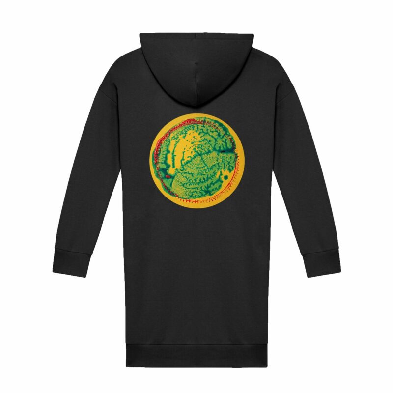 "Green Planet" Hoodie Dress