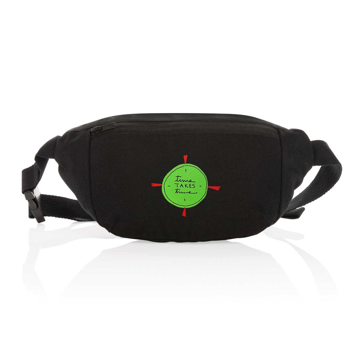 "Time Takes Time" Hip bag