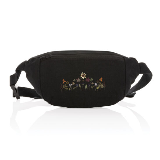 Recycled Cotton and Recycled Polyester Hip Bag