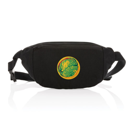 "Green Planet" Recycled canvas hip bag