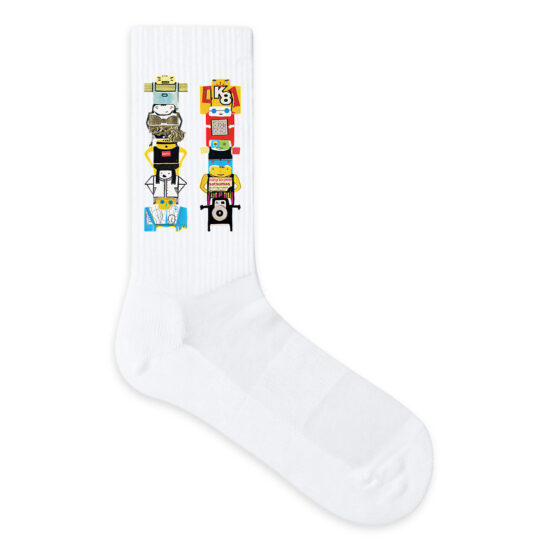 "Cigi Pal Crew" Socks