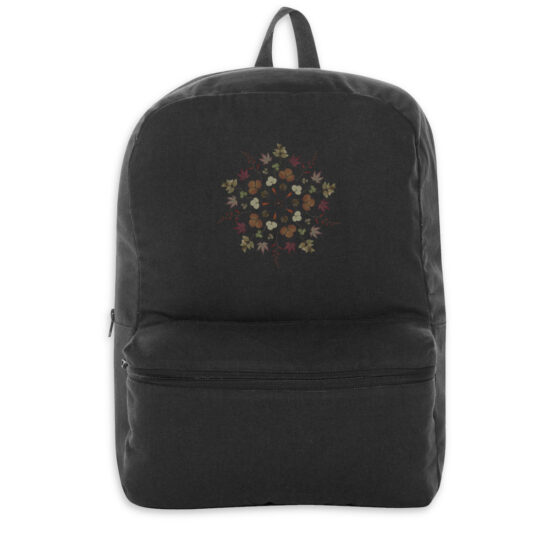 Recycled Cotton and Recycled Polyester Backpack