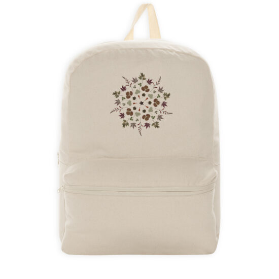 Recycled Cotton and Recycled Polyester Backpack