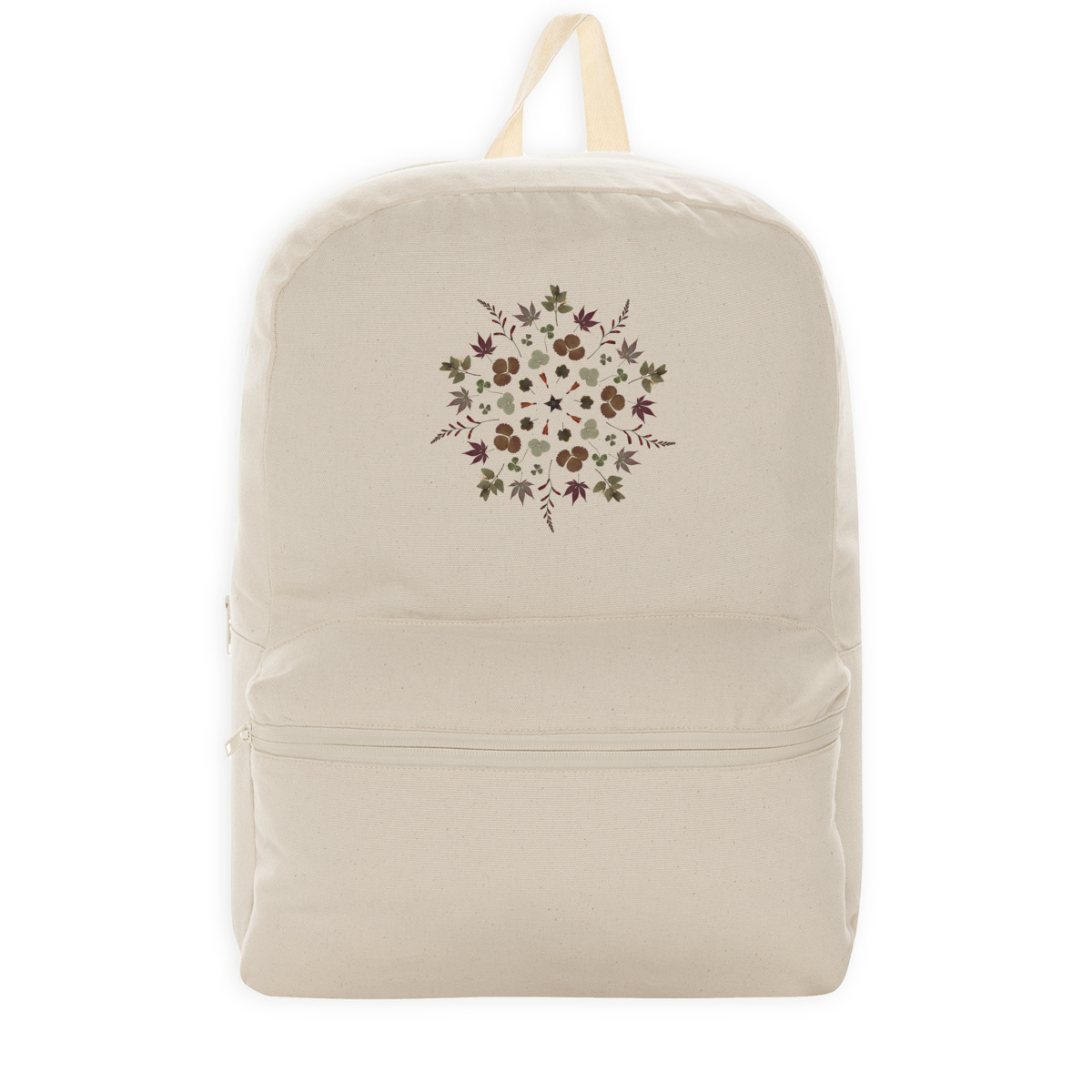 Recycled Cotton and Recycled Polyester Backpack