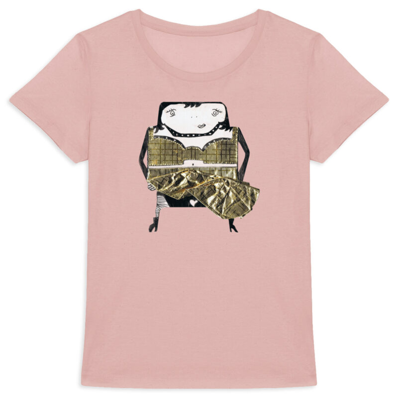 "Cigi Pal Goldie" Fitted T-shirt