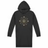 "Flower Mandala" Hoodie Dress
