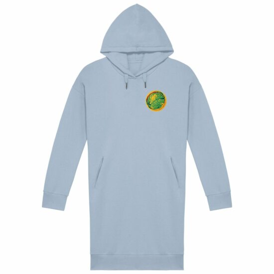 "Green Planet" Hoodie Dress