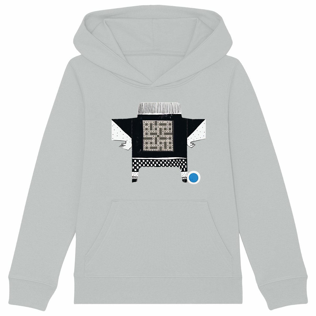 Kids Organic Cotton and Recycled Polyester Zipped Hoodie