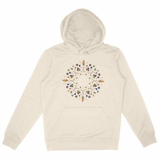 Organic Cotton and Recycled Polyester Hoodie
