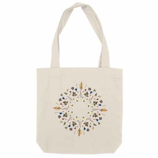 "Herbarium Mandala" Totebag
