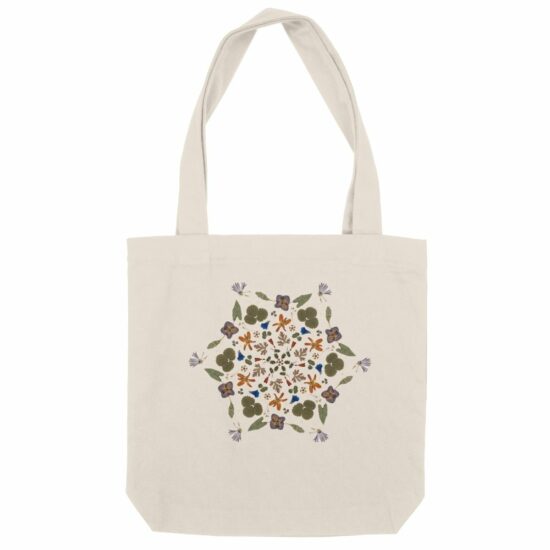 "Herbarium Mandala" Totebag