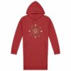 "Flower Mandala" Hoodie Dress