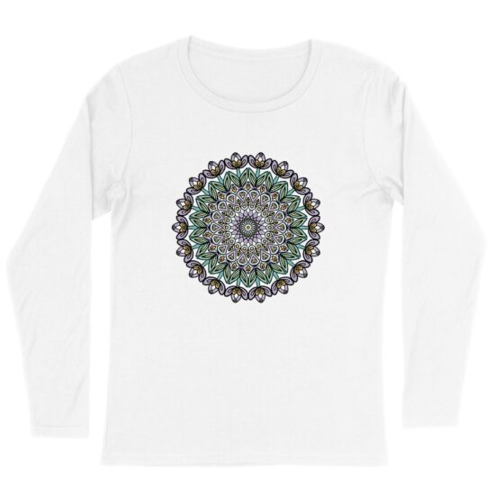 Organic Cotton Fitted Long Sleeve T-shirt
